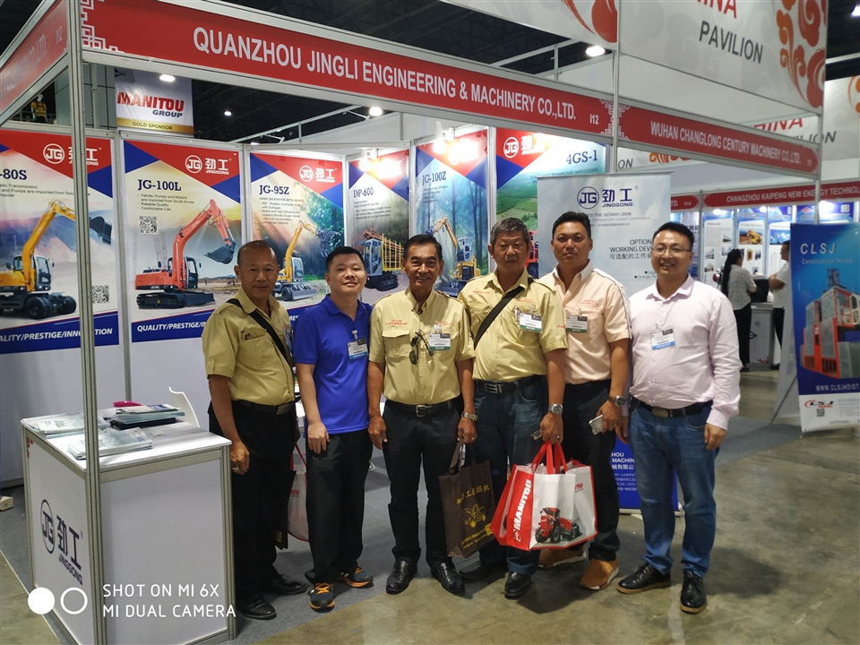 JINGGONG Attend INTERMAT Exhibition in BangKok Thailand